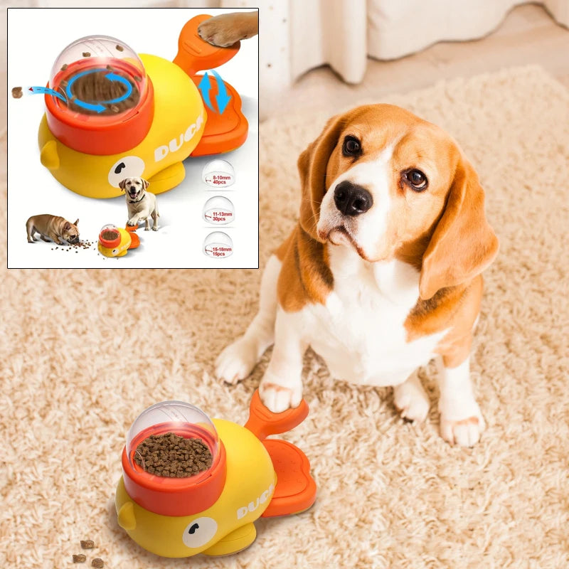 Snackduck | Comedero interactivo con dispensador para perros o gatos